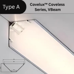 Covelux™ Coveless Series VBeam Profile LED Light
