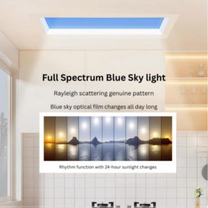 Diffused Skylight Artificial Advanced LED Sky Panel Dynamic Daylight Natural Sunlight Ceiling Light Panels